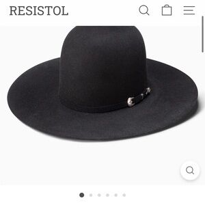 Resistol Black Women's Hat 7 3/8